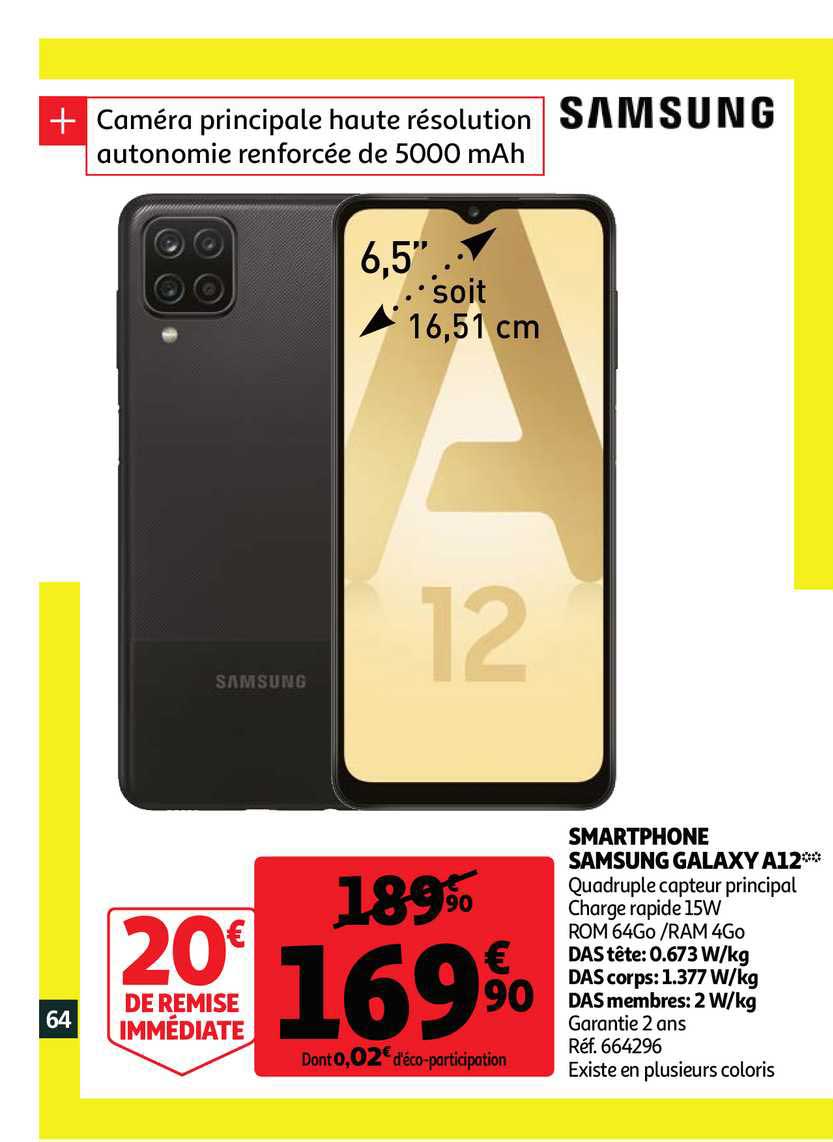 smartphone samsung galaxy a12