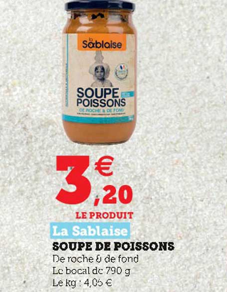 soupe de poissons la sablaise