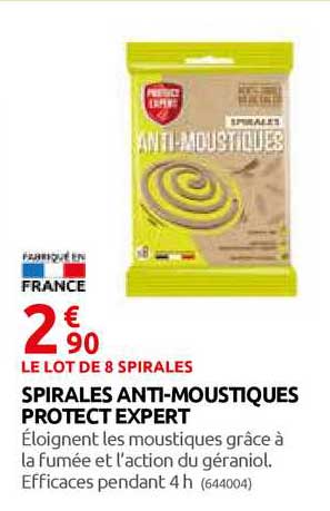 spirales anti-moustiques protect expert