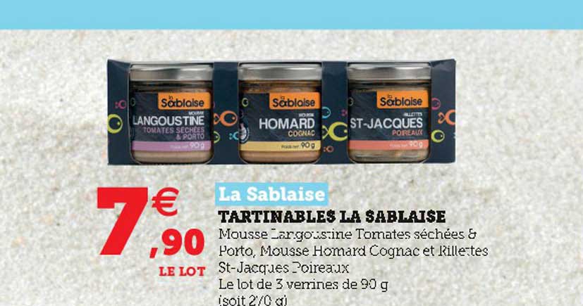 tartinables la sablaise