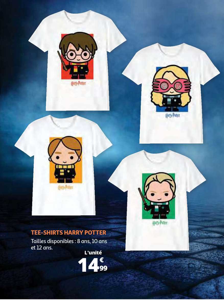 tee-shirts harry potter