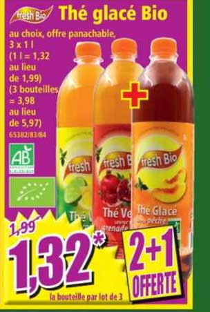 Thé Glacé Bio Fresh Bio