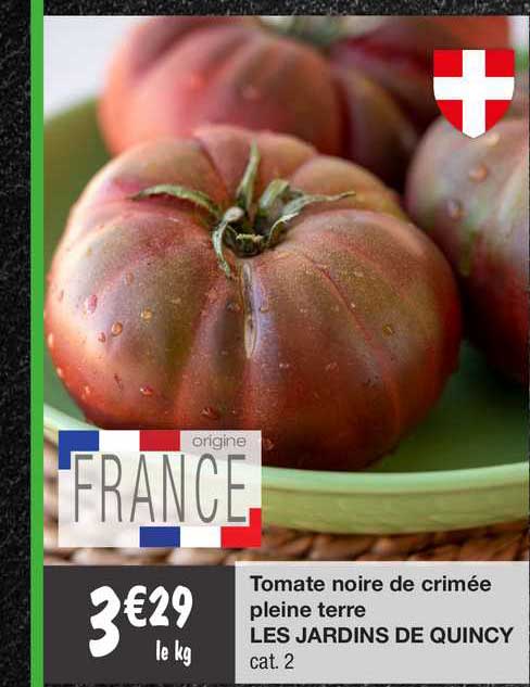 tomate noire de crimée pleine terre