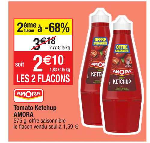 tomato ketchup amora