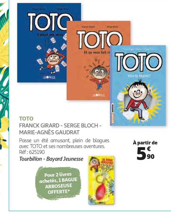 toto - franck girard - serge bloch - marie-agnès gaudrat