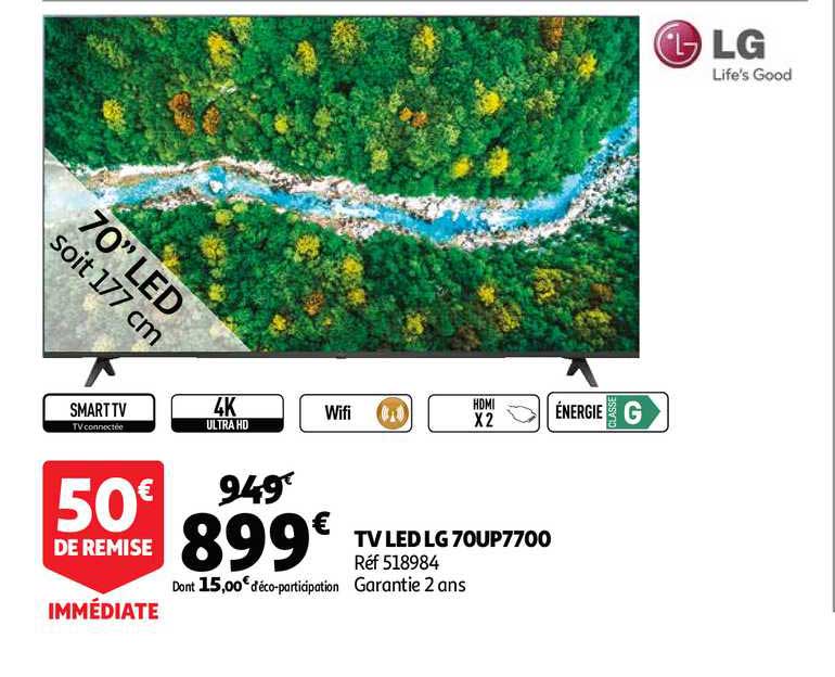 Tv Led Lg 7oup7700