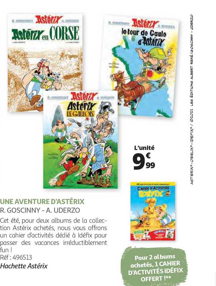 une aventure d'astérix - r. goscinny - a. uderzo