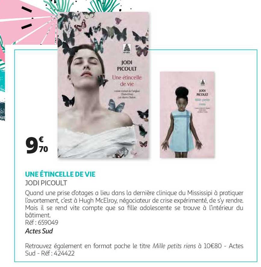 une étincelle de vie jodi picoult