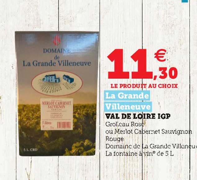 Val De Loire Igp La Grande Villeneuve