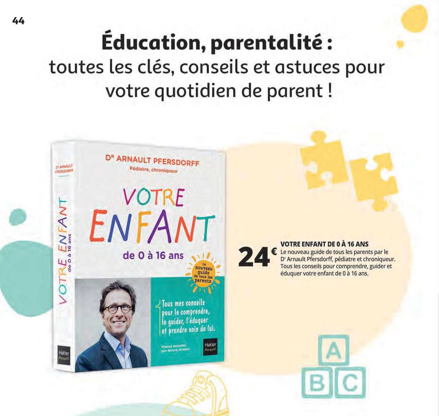 votre enfant de 0 à 16 ans