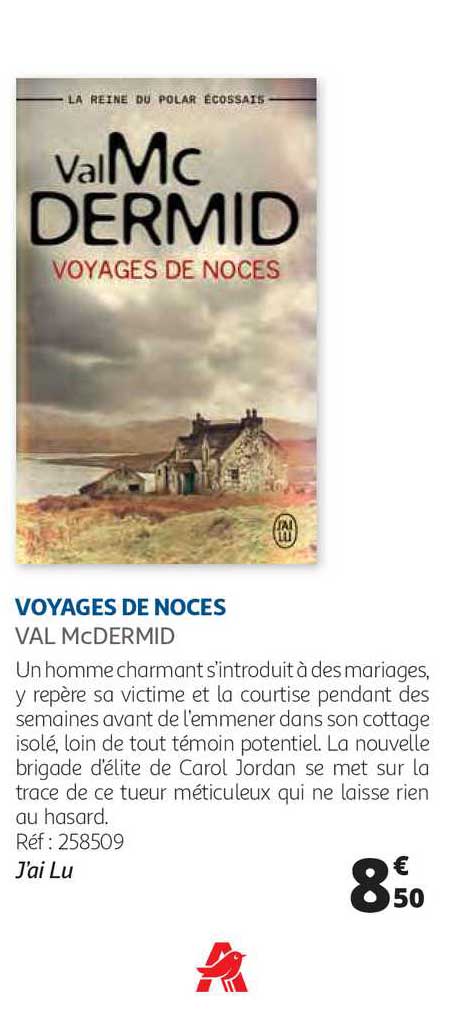 voyages de noces - val mcdermid