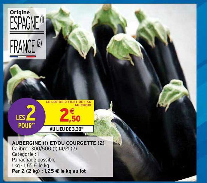 aubergine et-ou courgette