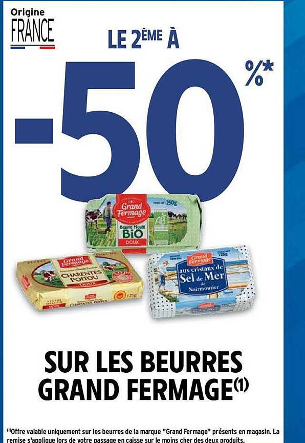 beurres grand fermage