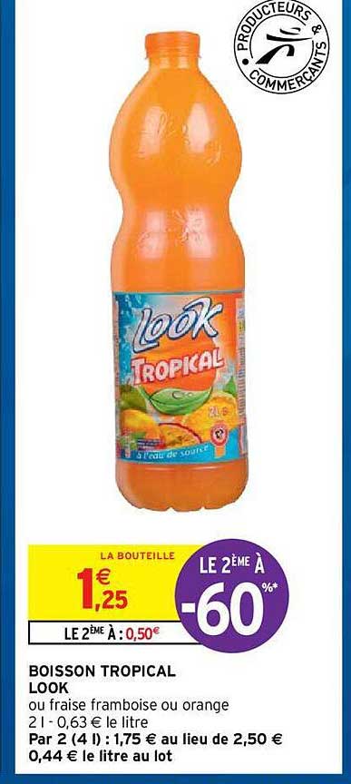 Boisson Tropical Look