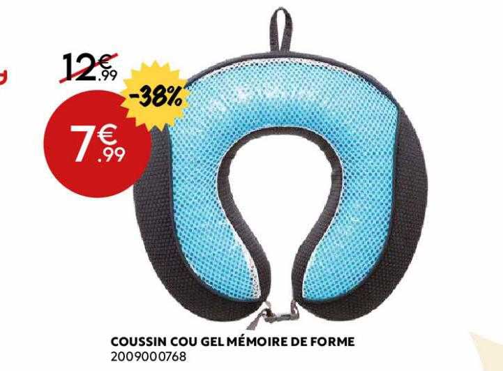 Coussin Cou Gle Mémoire De Forme