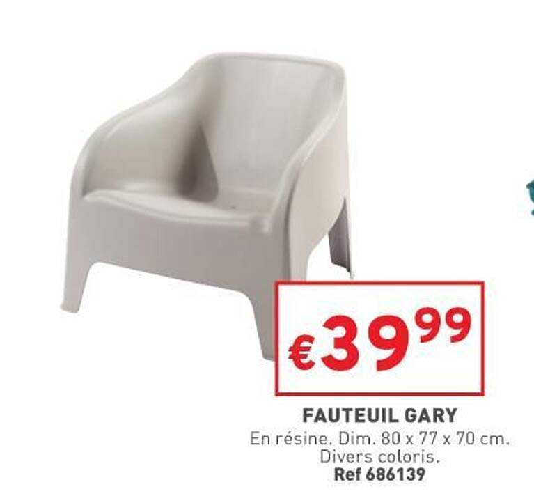 fauteuil gary
