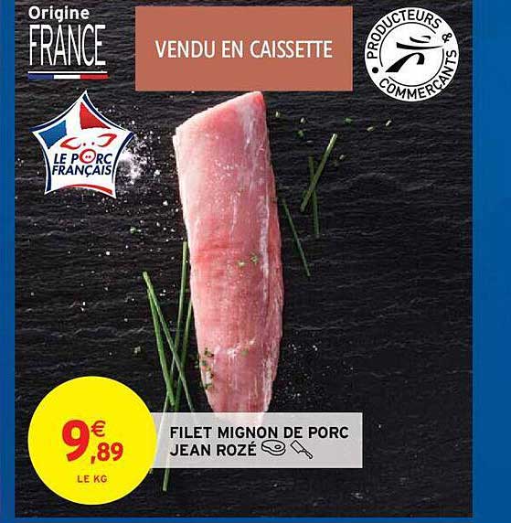 filet mignon de porc jean rozé