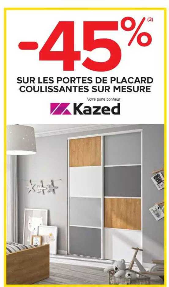 les portes de placard coulissantes sur mesure kazed