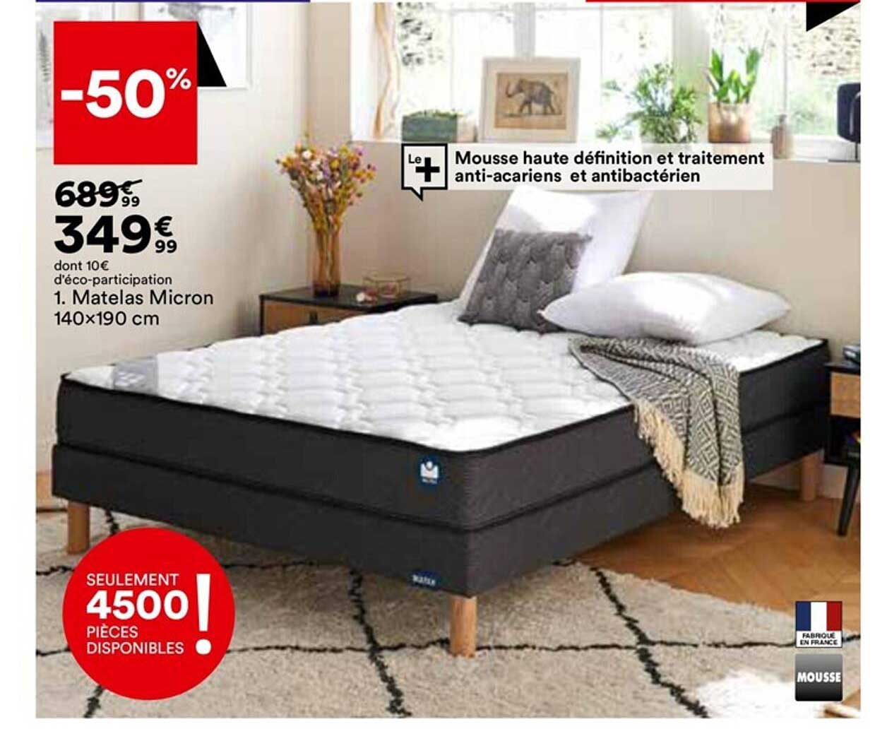 matelas micron
