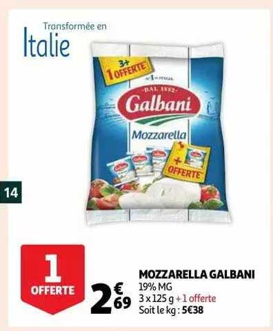 Mozzarella Galbani