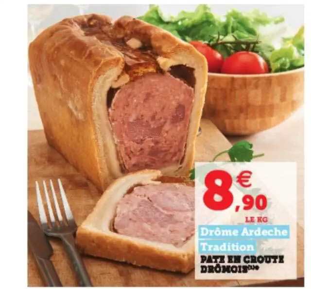 pâté en croûte drômois drôme ardeche tradition