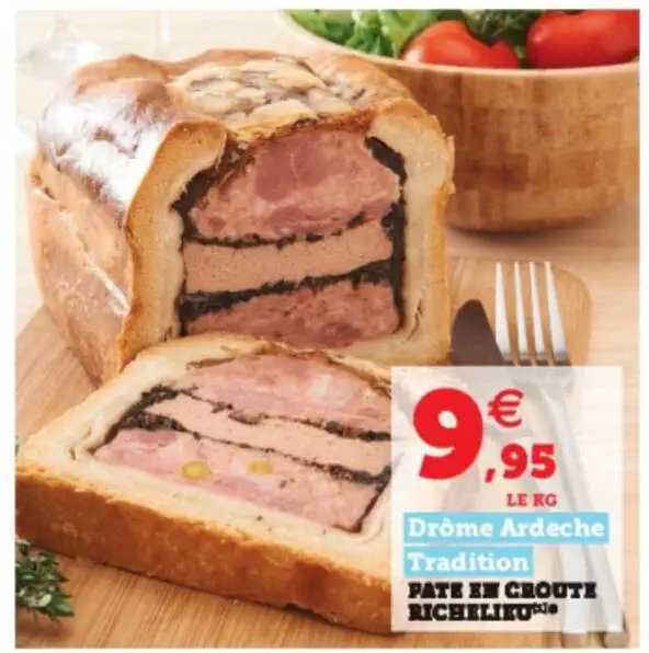 pâté en croûte richelieu drôme ardeche tradition