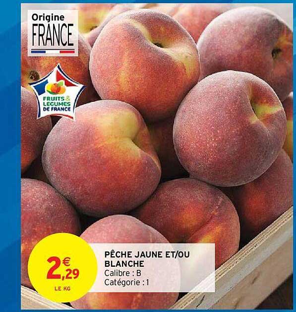 Pêche Jaune Et-ou Blanche