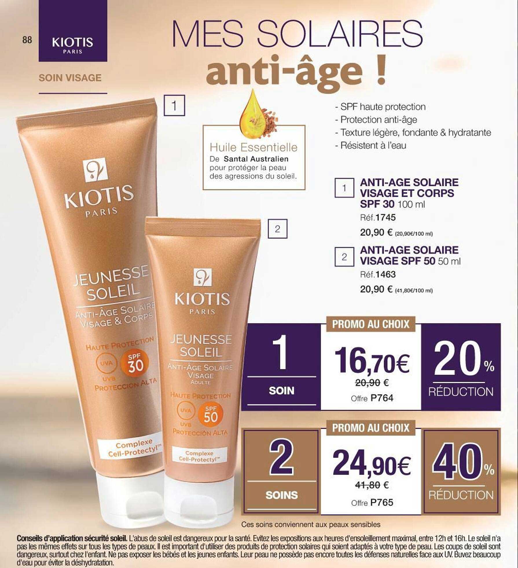 anti-age solaire visage et corps spf 30 anti-age solaire visage spf 50