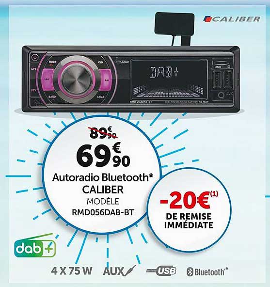 Autoradio Bluetooth Caliber