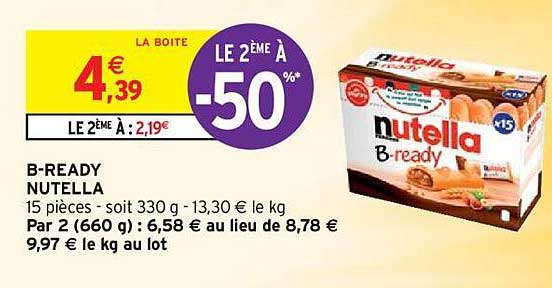 b-ready nutella