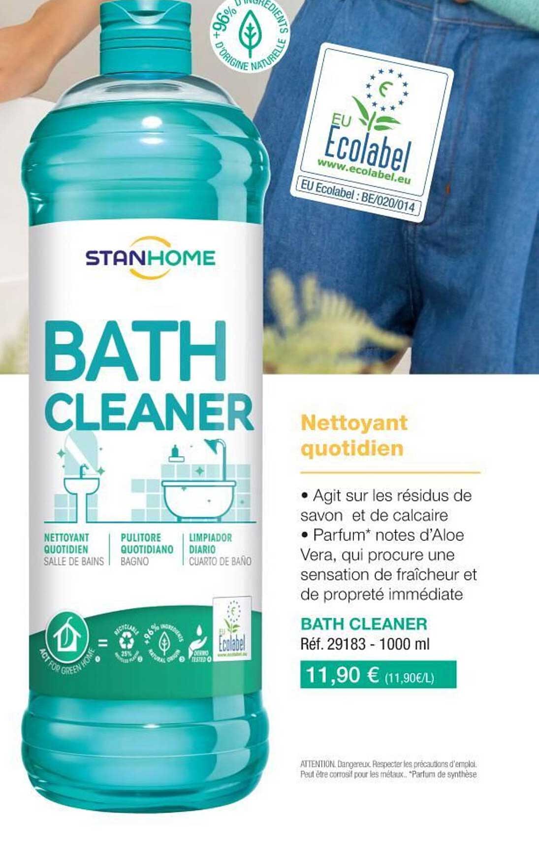 bath cleaner nettoyant quotidien