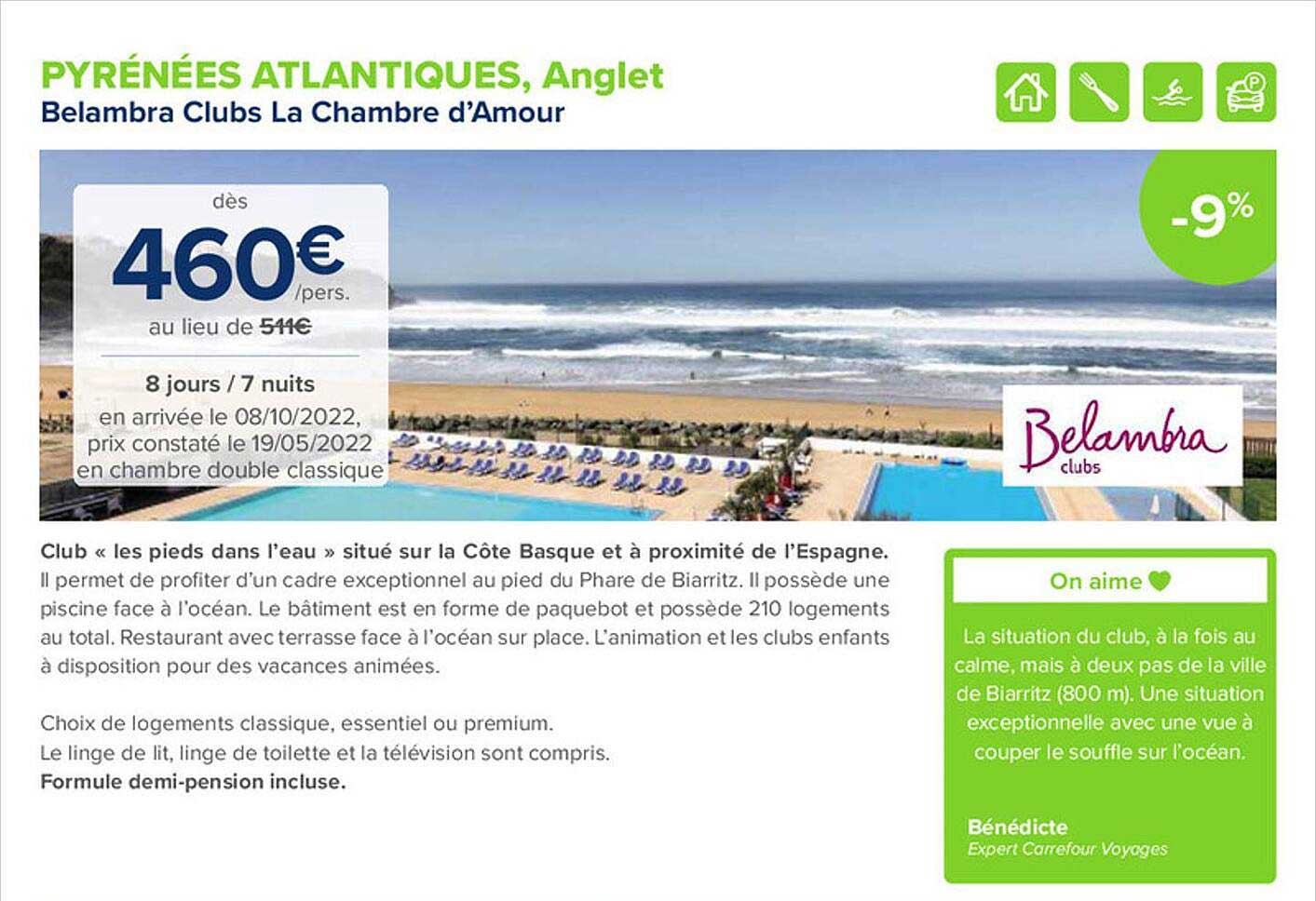 belambra clubs la chambre d'amour