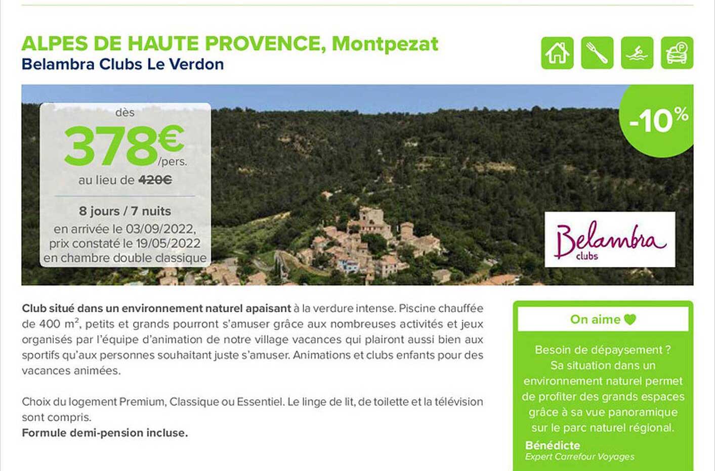 belambra clubs le verdon