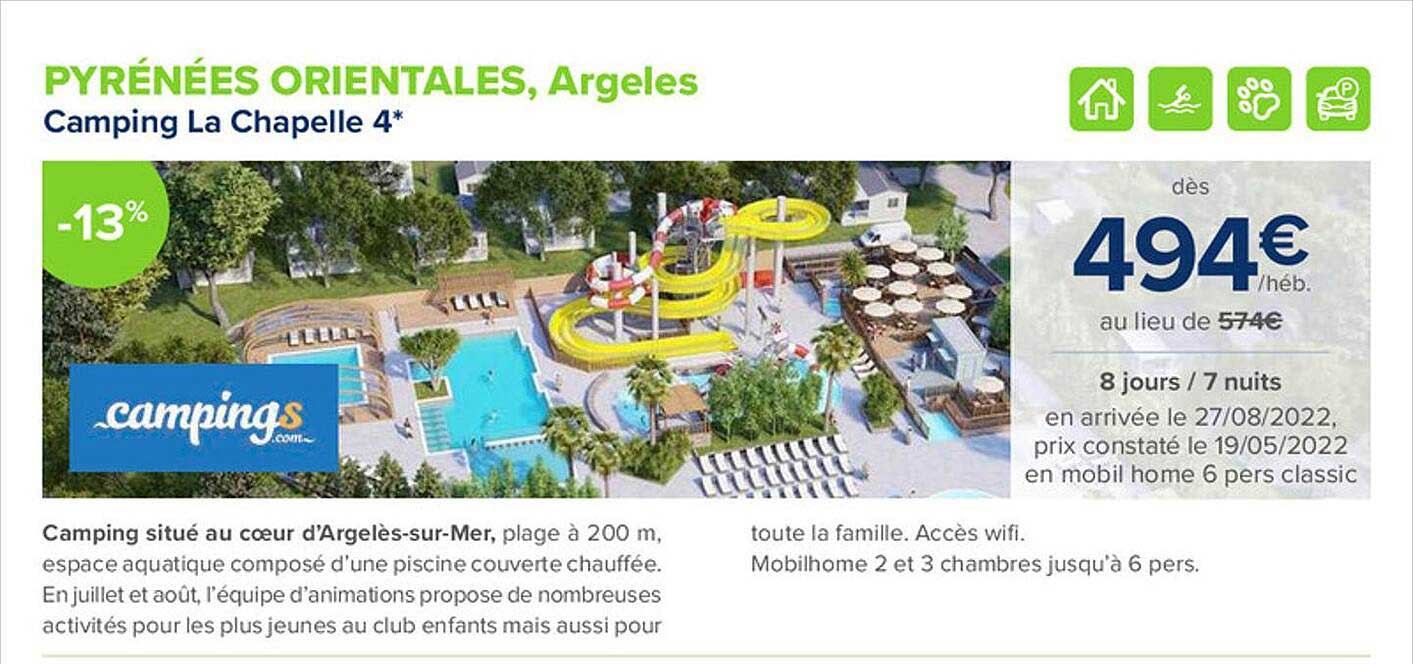 camping la chapelle 4*