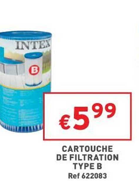 cartouche de filtration type b