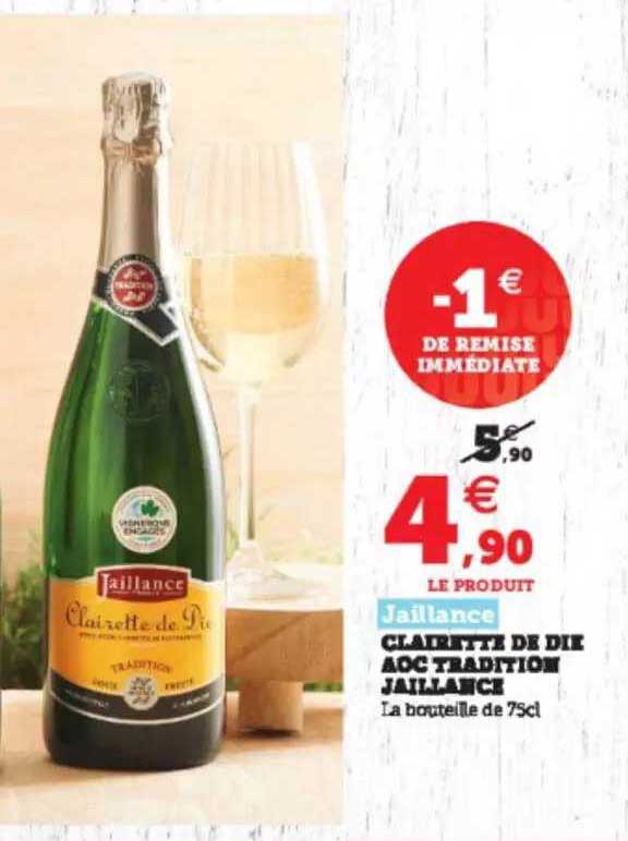 clairette de die aoc tradition jaillance