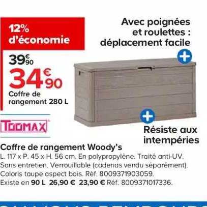 Coffre De Rangement Woody's
