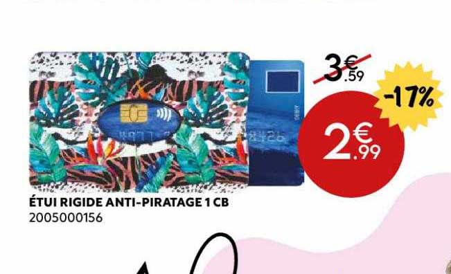 étui rigide anti-piratage 1 cb