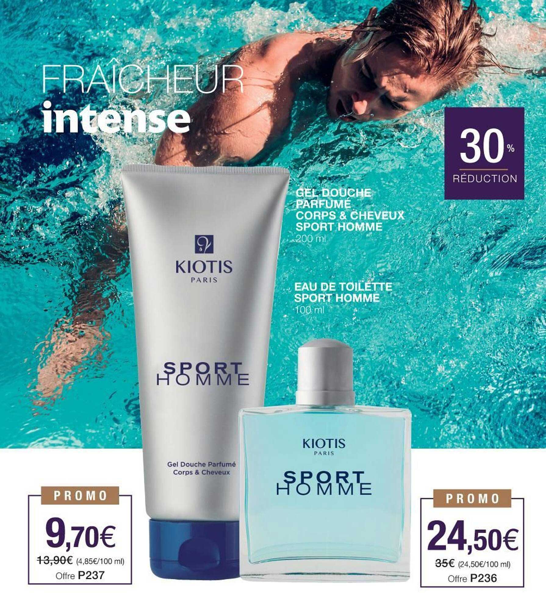 Gel Douche Parfume Corps & Cheveux Sport Homme Eau De Toilette Sport Homme