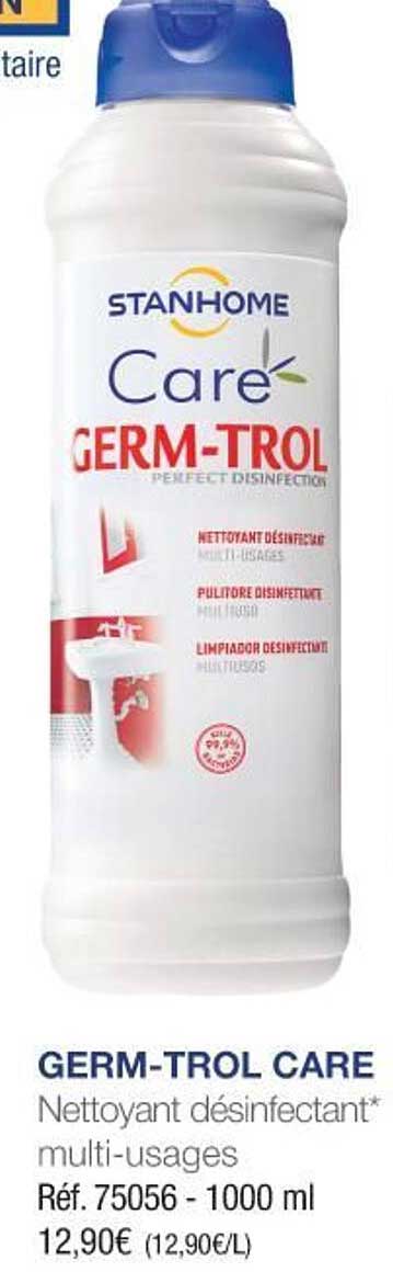 germ-trol care nettoyant désinfectant multi-usages
