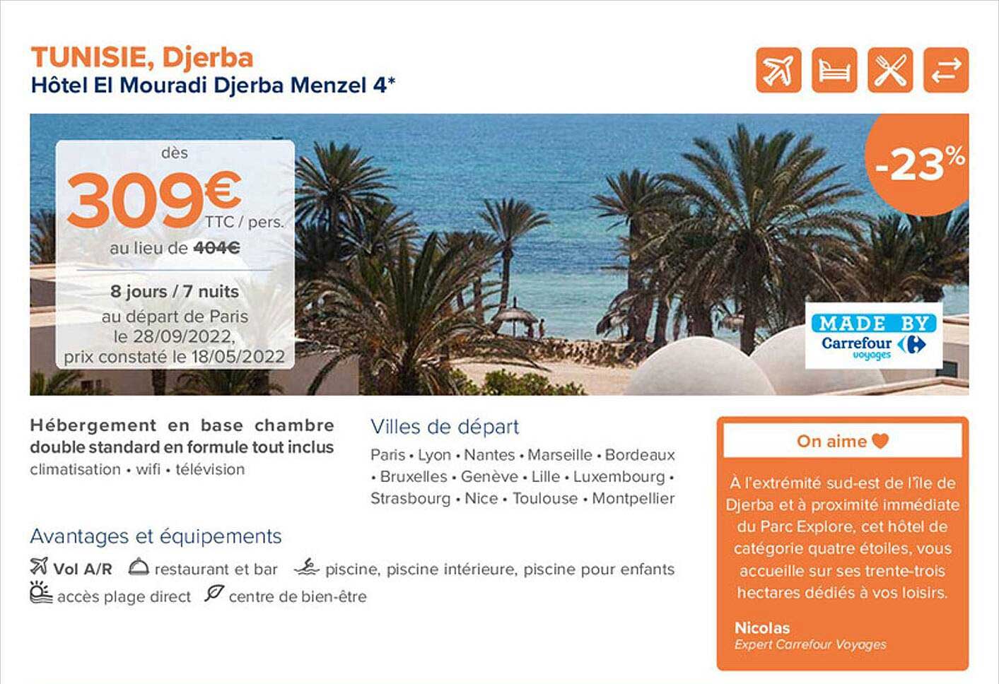 hôtel el mouradi djerba menzel 4*