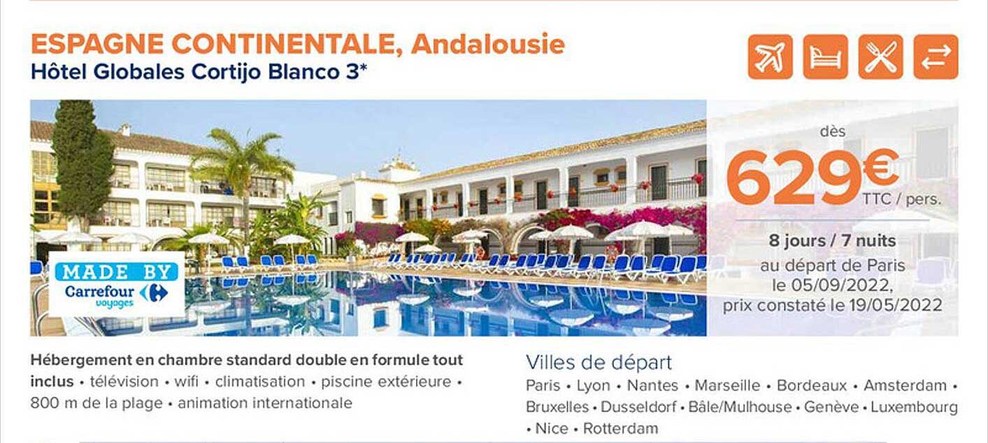 hôtel globales cortijo blanco 3*