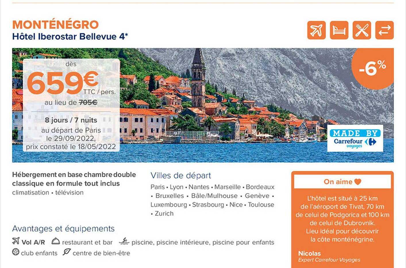 Hôtel Iberostar Bellevue 4*