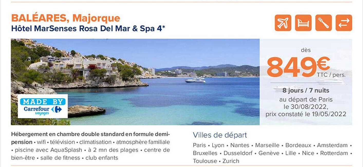 hôtel marSenses rosa del mar & spa 4*