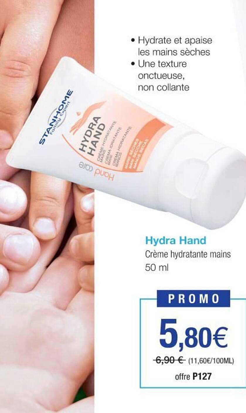 hydra hand crème hydratante mains