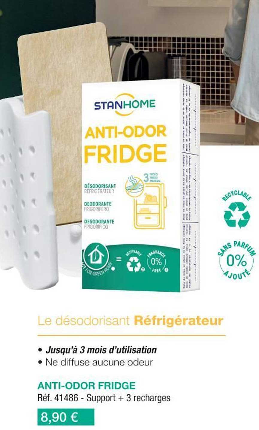 le désodorisant réfrigérateur anti-odor fridge