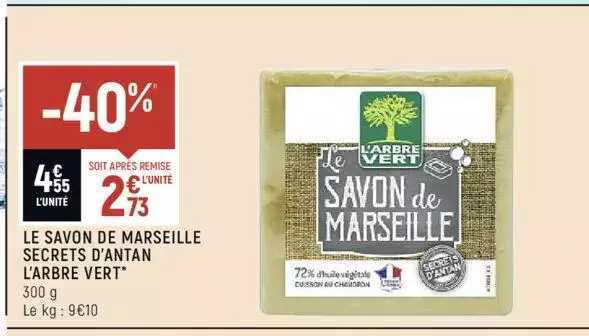 le savon de marseille secrets d'antan l'arbre vert