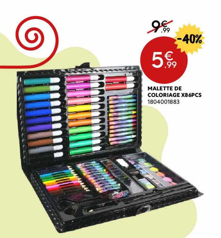 Malette De Coloriage X86pcs