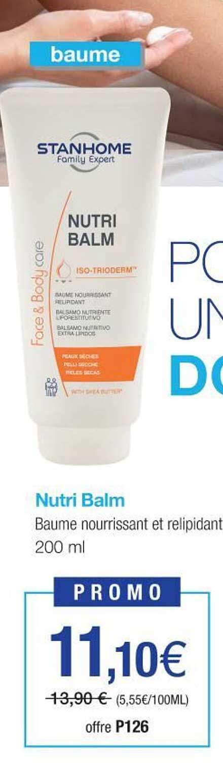 nutri balm baume nourrissant et relipidant