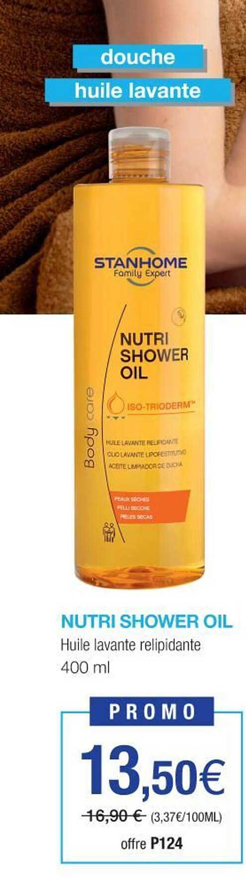 nutri shower oil huile lavante relipidante